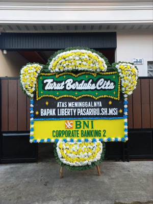 Papan Bunga Duka di Wukirsari