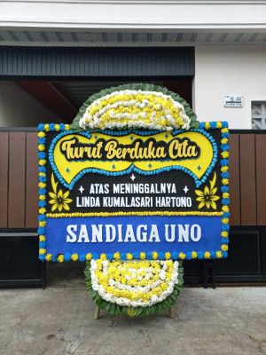 Papan Bunga Duka di Wukirsari