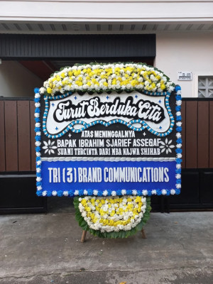 Papan Bunga Duka di Wukirsari